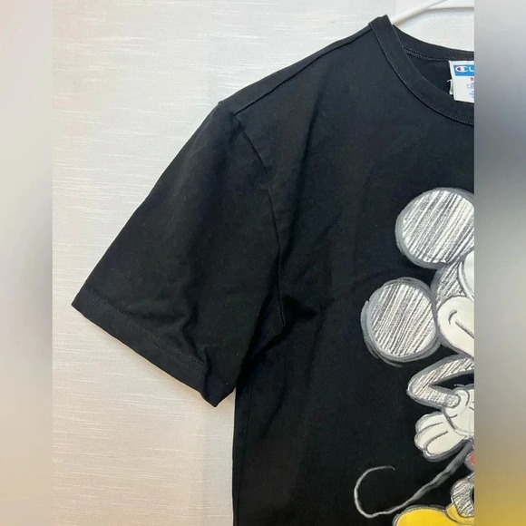 Champion X DISNEY MICKEY HERITAGE T-SHIRT - BLACK Small - Picture 7 of 10